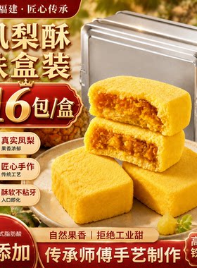 礼盒送人凤梨酥零食糕点饼干特产