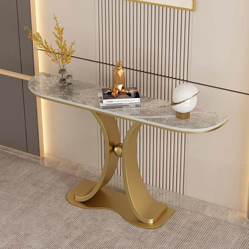 玄关柜入户正对门客厅高端现代简约装饰靠墙条案隔断玄关桌餐边桌