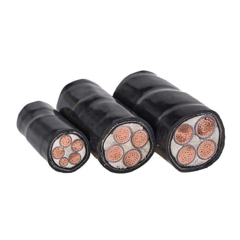 国标铜芯电缆线YJV2 3 4 5芯10电线16 25 35平方50三相70室内外95