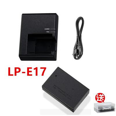 适用于EOS 250D 200D 800D 77D 750D 760D 850D相机电池+充电器