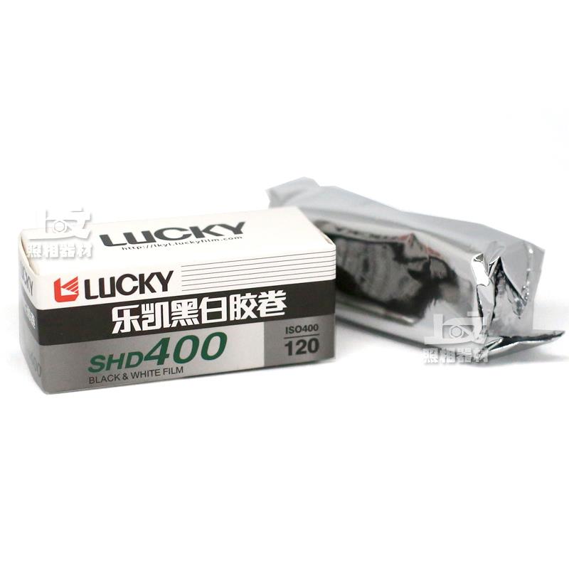 支持国货 新复产乐凯SHD400度120黑白胶卷2026年10月