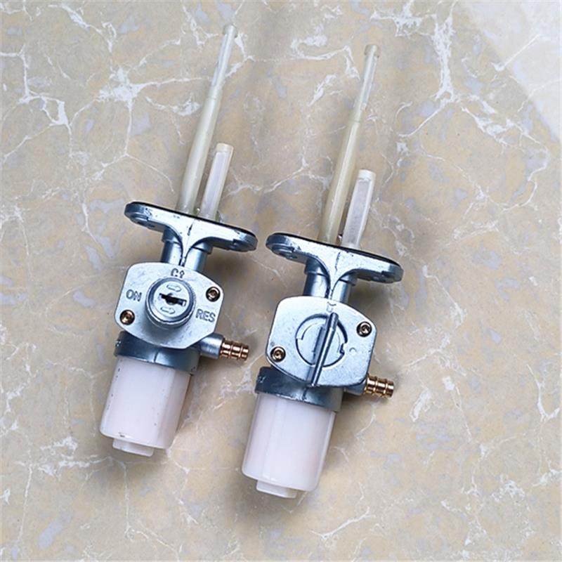 包邮摩托车防盗油改装油箱开关适用GS125钻豹150太子带锁油制阀门