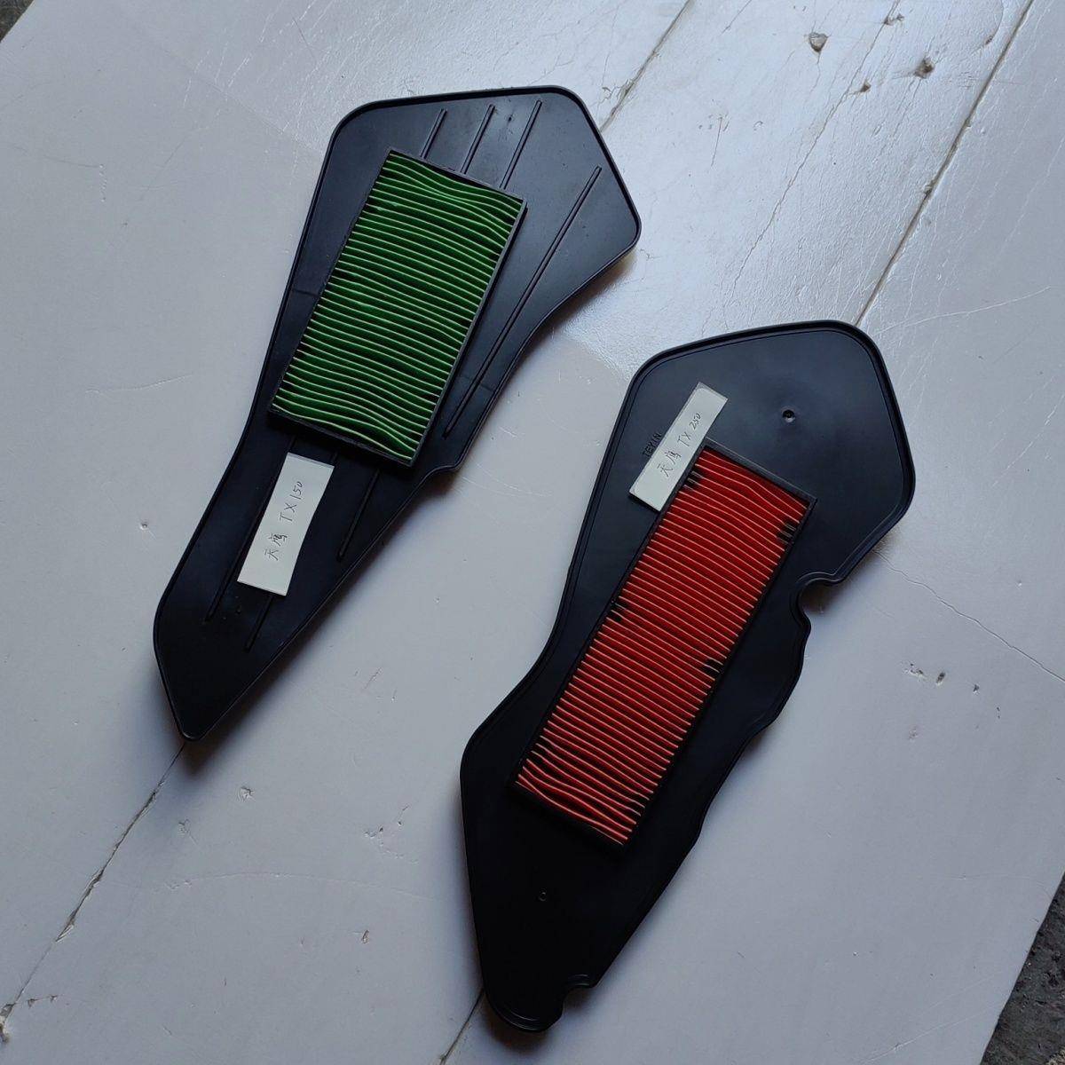 适用天鹰TX150天鹰TX250空气滤芯滤芯器越野水冷踏板摩托车空滤