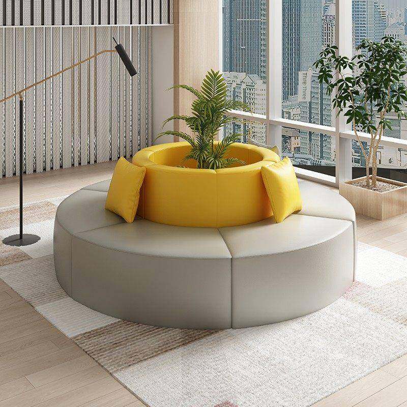 创意办公培训机构简约圆弧型皮质会客接待等候休息区沙发茶几组合,商业/办公家具,沙发,淘宝优惠券,粉丝福利购,淘宝优惠卷