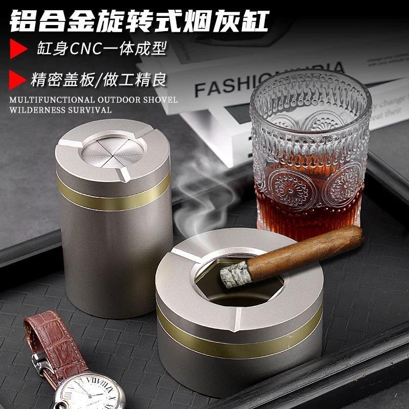侠屿富百货店2加厚防倒灰便捷式车载家用创意烟灰缸高级时尚七夕