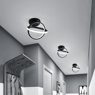 网红新款阳台过道灯LED衣帽间吊灯走廊玄关入户创意爆款门厅灯