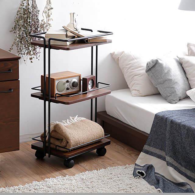 日式沙发边几角几可移动铁艺多层架厨房收纳架客厅实木三层置物架,电子元器件市场,其它元器件,淘宝优惠券,粉丝福利购,淘宝优惠卷