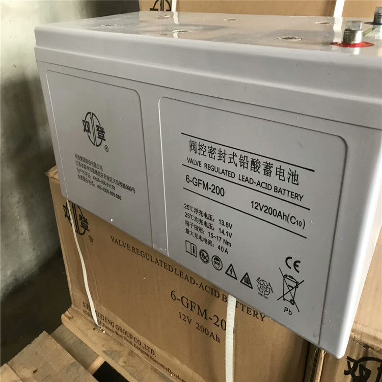 双登蓄电池12V200Ah 通讯使用双登蓄电池6-GFM-200 铅酸免维护