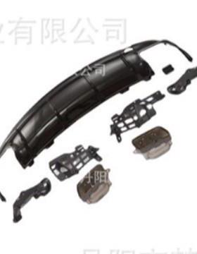 适用于奔驰CLA级W117升级CLA45AMG款后唇尾喉后扰流