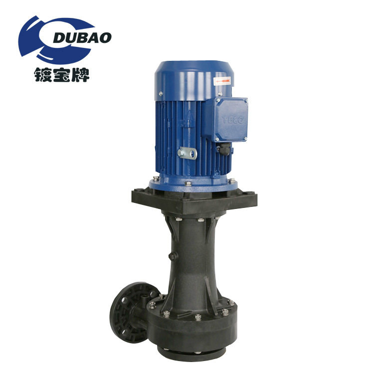 1.5KW可空转耐酸碱立式泵 高扬程电镀化工排污立式泵 耐腐蚀泵浦