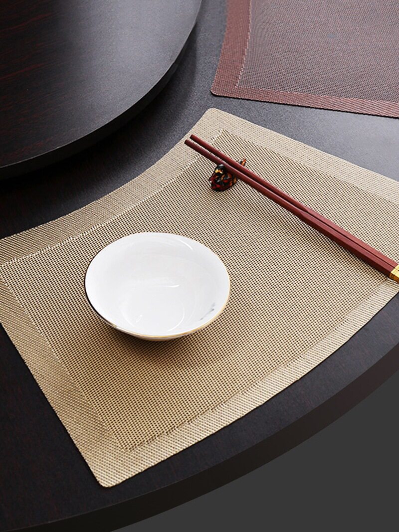 新中式扇形防烫隔热餐垫