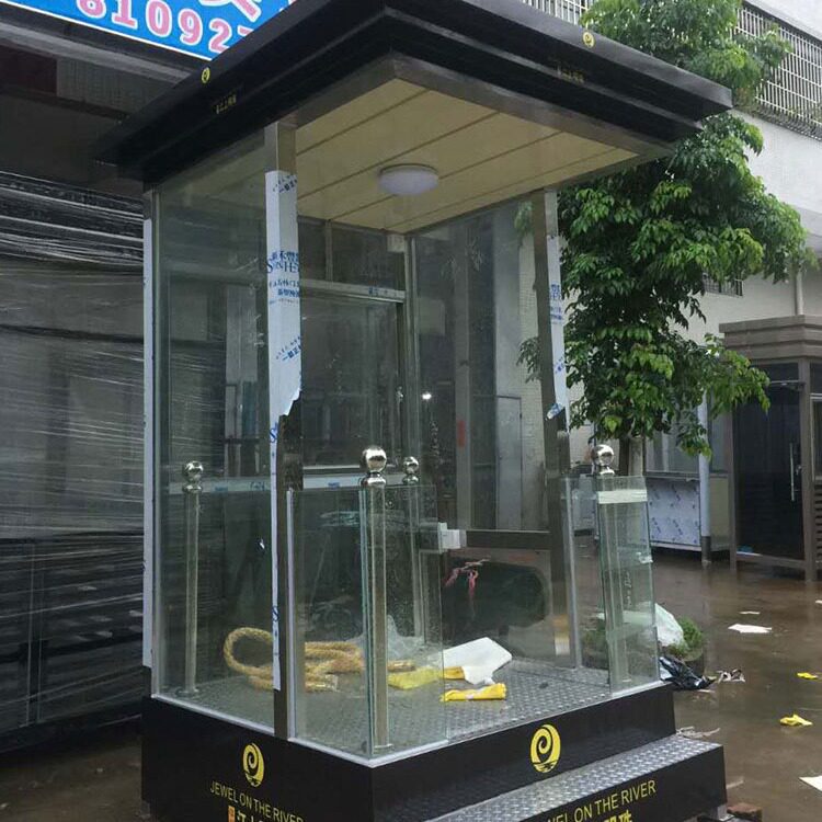 益宙双层遮阳雨棚岗亭值班室