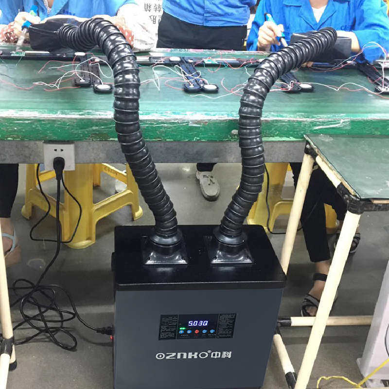 烙铁焊锡烟雾净化器移动工业焊接吸烟机过滤激光打标烟尘排烟机