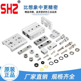 MXS12 100小型气动 10X50X30X40 精密导轨滑台气缸HLS