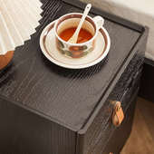 实木床头柜现代简约家用卧室超窄床边柜夹缝柜小型简易收纳储物柜