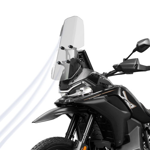 适用春风800MTX前挡风玻璃1000MTX 700MT改装直线挡风玻璃遮雨板