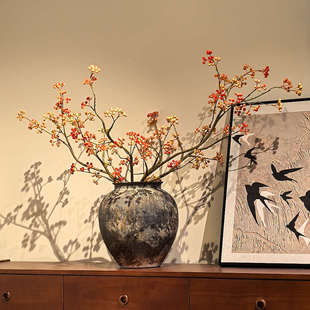 森空间仿真绿植装饰山归来果子假花软装室内客厅摆件搭配植物花束