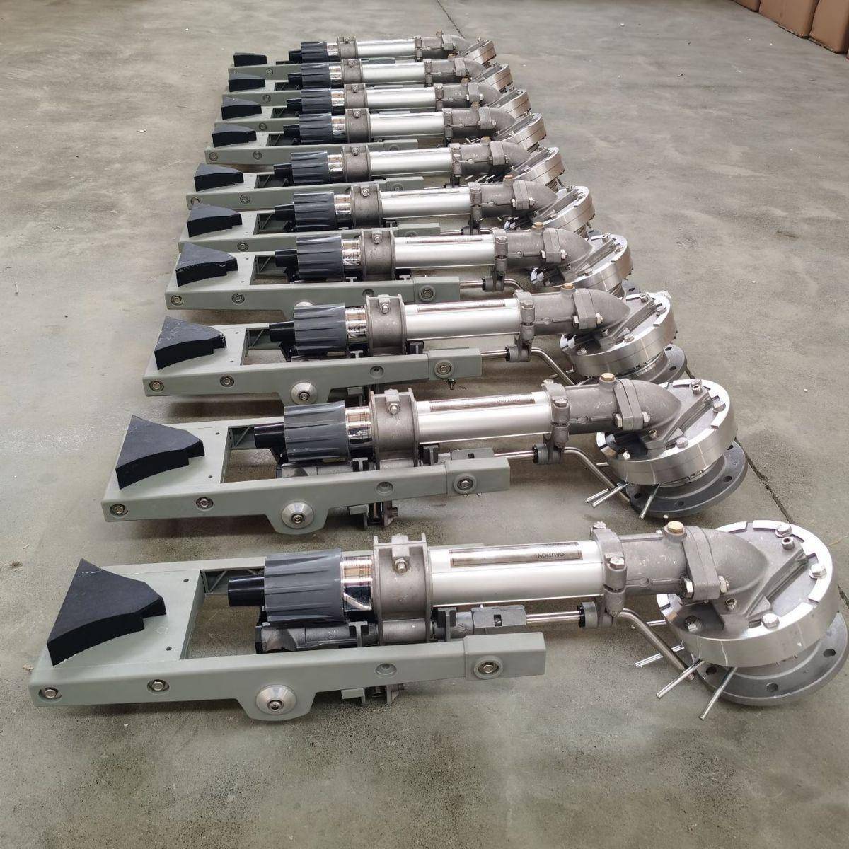 工矿业除尘大喷枪360度旋转24和43度两种仰角可选农田高压水枪