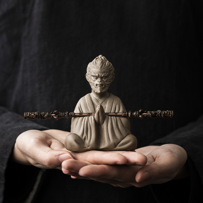 黑神话悟空粗陶悟空茶宠