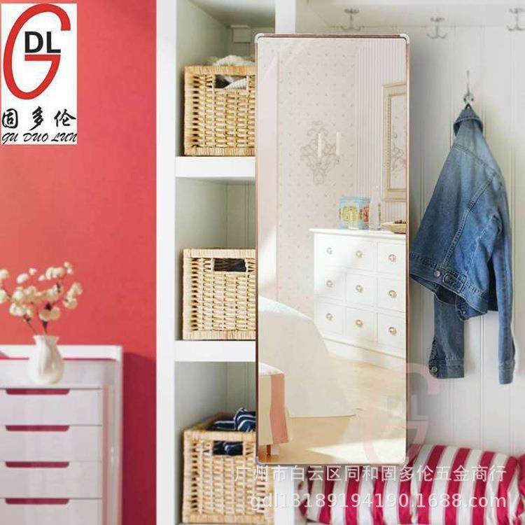 厂家直销衣柜旋转穿衣镜 悬挂镜 试衣镜 推拉镜 伸缩化妆镜