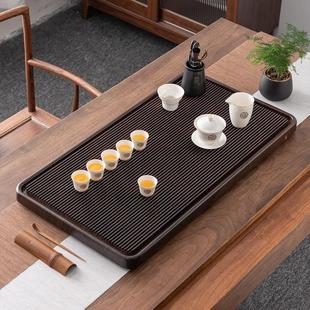 茶盘家用2024新款 3Y电木款 实木办公功夫茶具小型茶台排水茶托