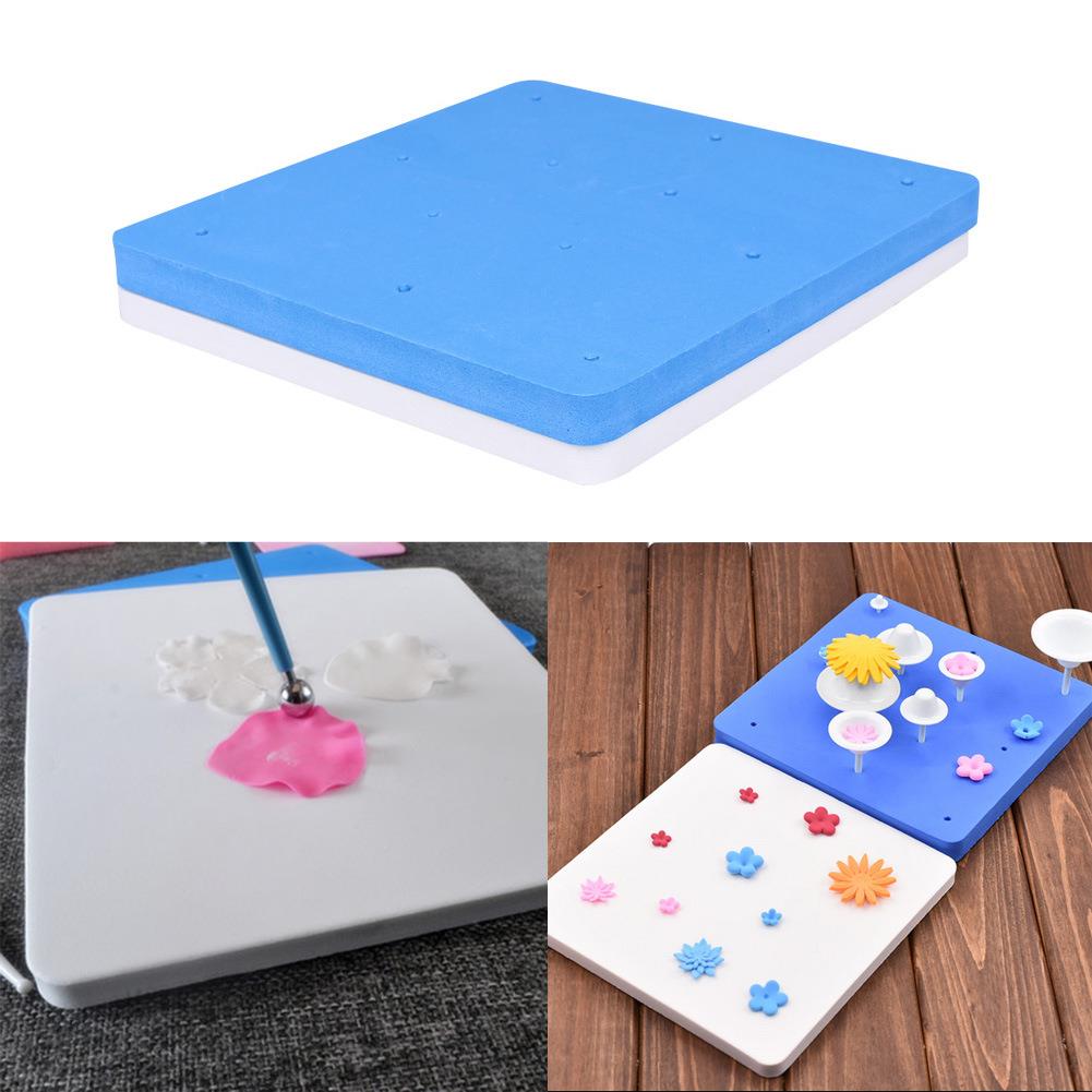 12孔海绵垫翻糖糖花晾干垫定型垫蛋糕模具 DIY翻糖工具