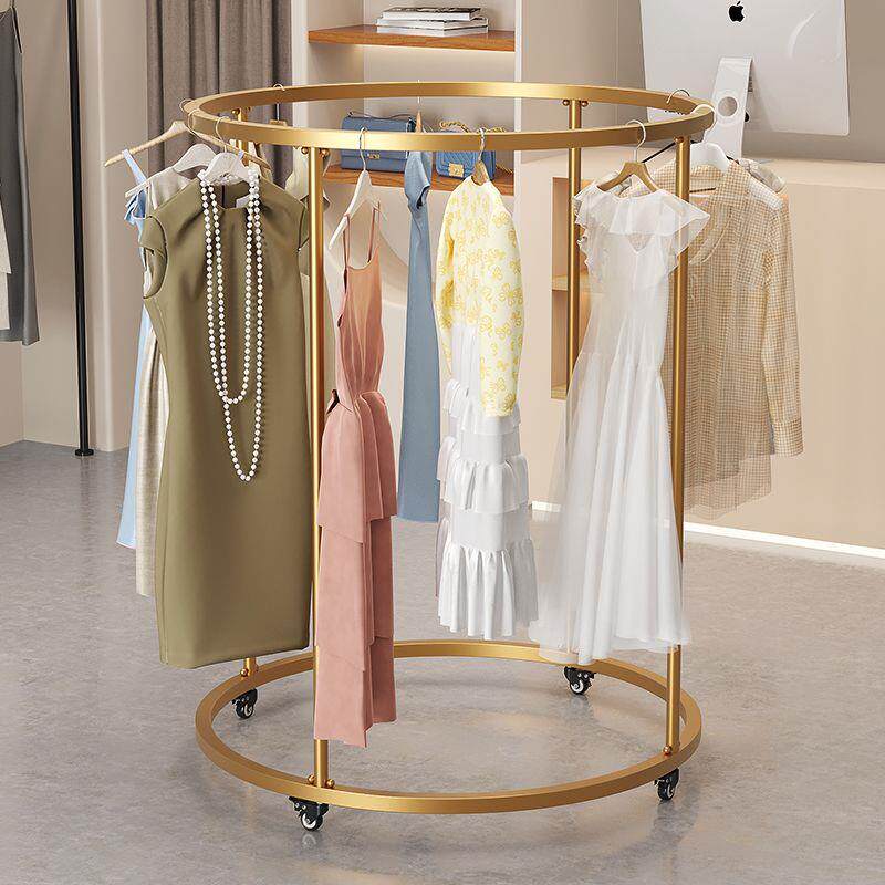 服装店展示架女陈列架网