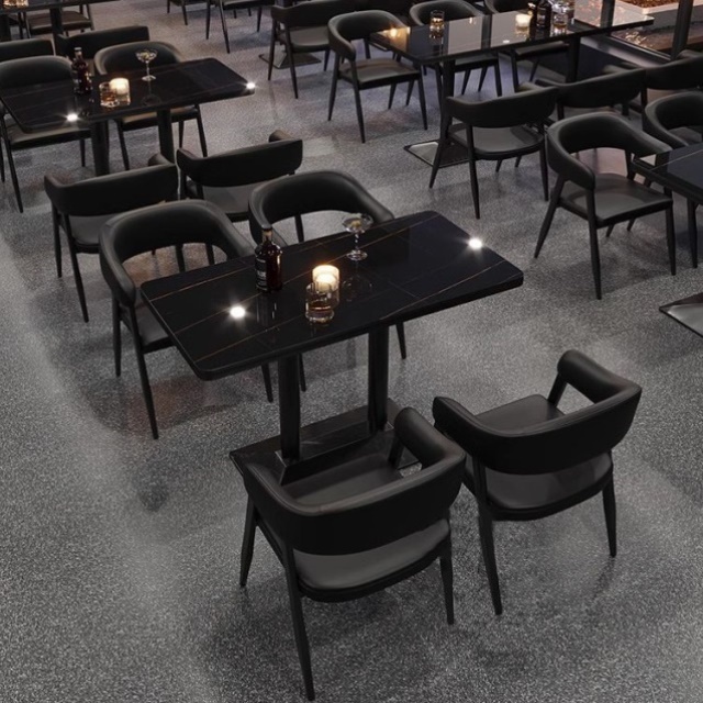 酒吧卡座沙发烧烤奶茶店露营风清吧音乐餐吧小酒馆咖啡厅桌椅组合