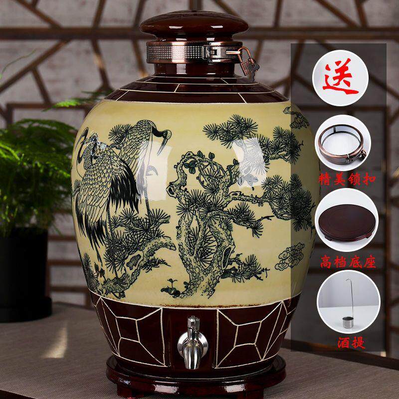 泡酒坛子龙头家用密封景
