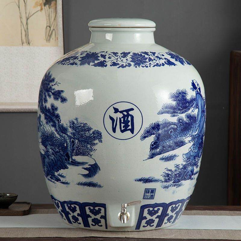 景德镇陶瓷大口径密封青