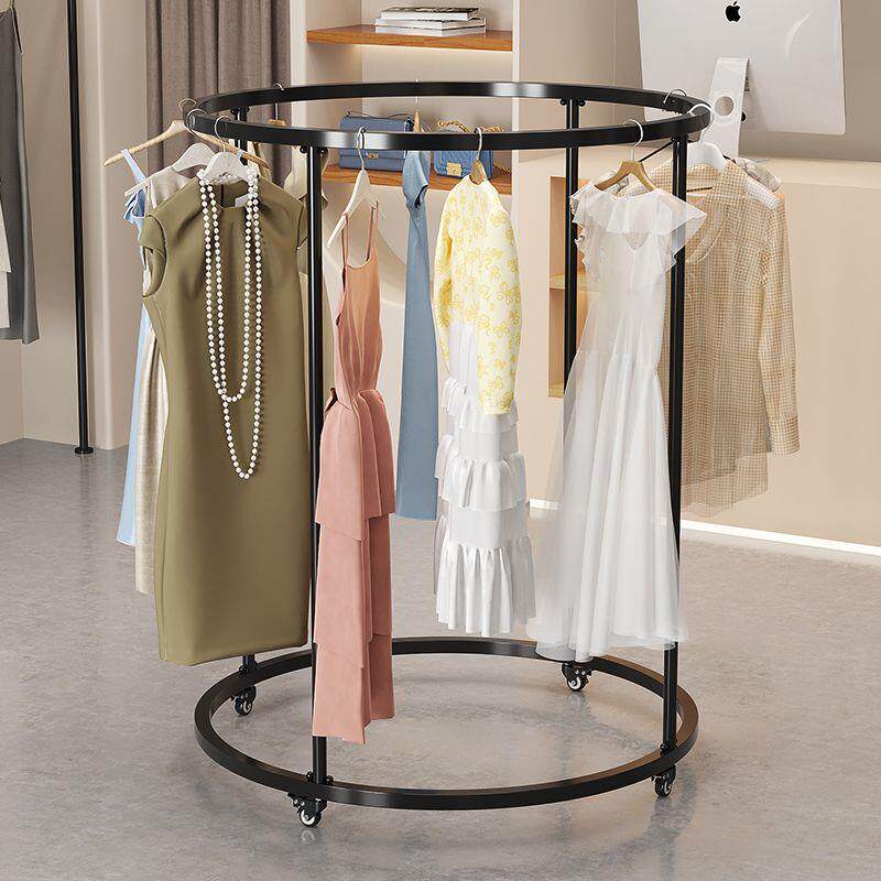 服装店展示架女陈列架网