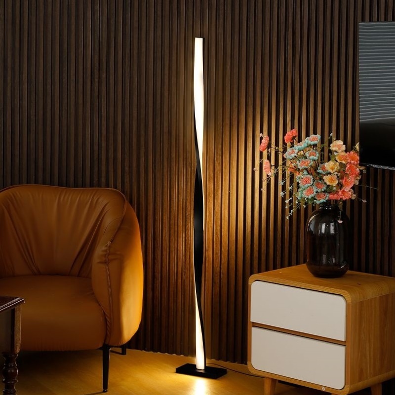 落地氛围灯ins风led简约现代卧室书房床头灯阅读沙发落地灯客厅