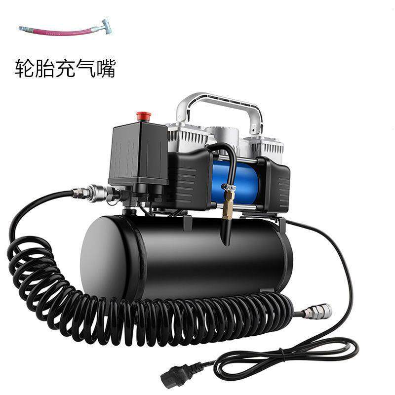双缸大功率电动车充气泵4