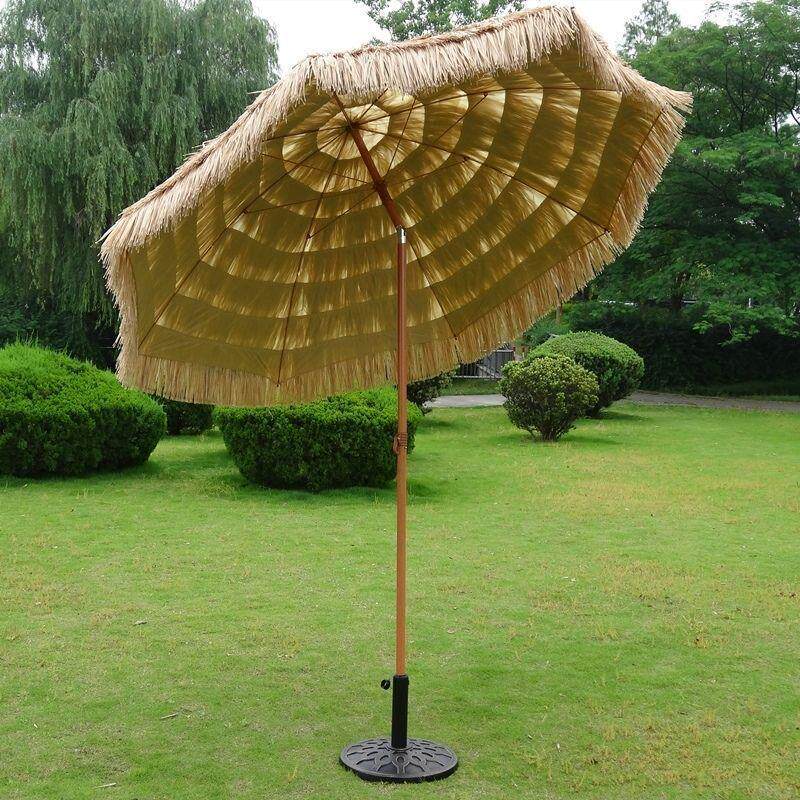 防稻草伞茅草户外太阳伞