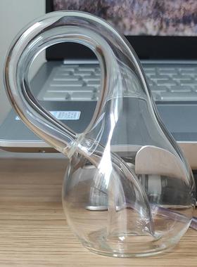 克莱因瓶加厚大号玻璃小号模型迷你创意四维空间装永远不满水瓶子