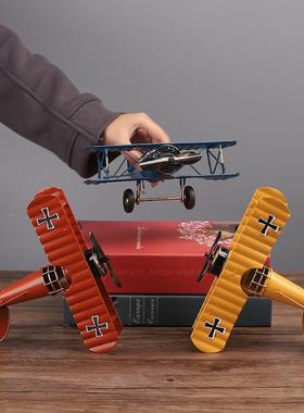 家居饰品工艺品摆件珏复古摩托车客厅电视柜酒柜模型创意家居装饰