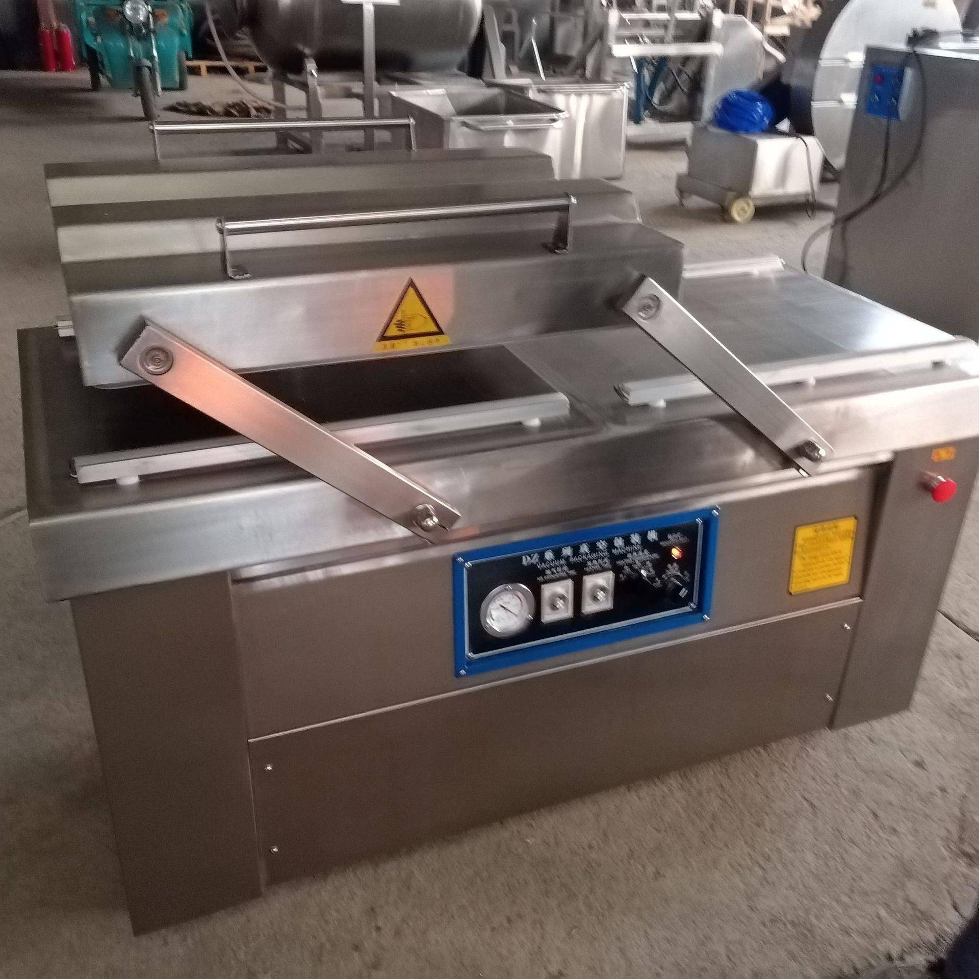 食品包装机商用双室连续真空封口机鸡翅烧鸡全自动真空包装机