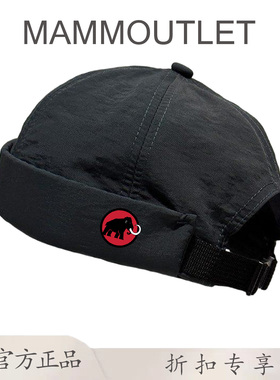 MAMMOUTLET速干透气薄款无檐夏男女帽子潮男士美式工装地主瓜皮