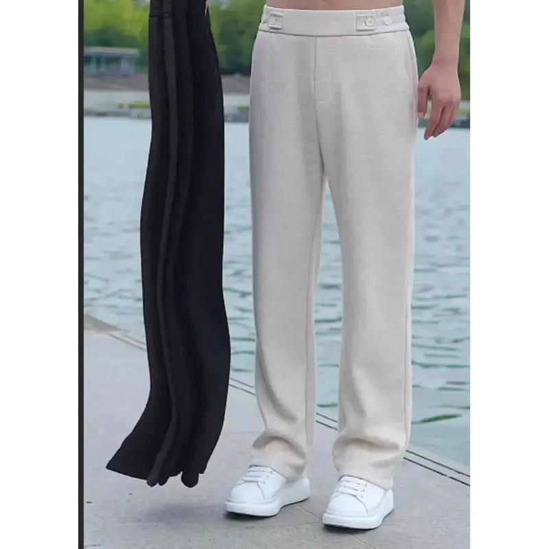 男范轻奢a2025秋冬新款直筒裤大码男士休闲时尚百搭厚款直筒裤