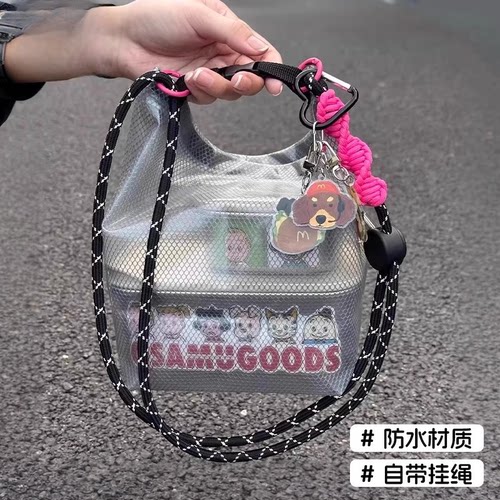 防水游泳包便携衣物收纳包袋干湿分离健身小包沙滩旅行手提斜挎包