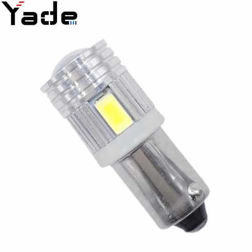 汽车灯泡BA9S 5630 5730 6SMD CANBUS LED汽车解码 示宽灯 牌照灯