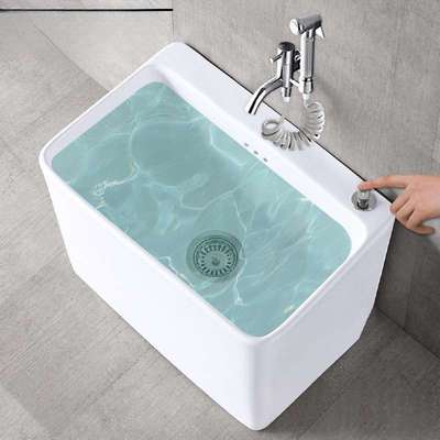 布池洗拖把池卫水生间家用拖布池2026年号陶瓷拖帕阳池518大小台