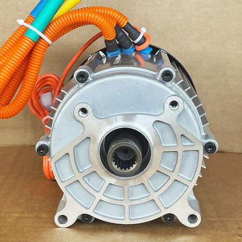功电动三轮车电机48V60/72v62装率1500w改高速大环卫车通用斜四
