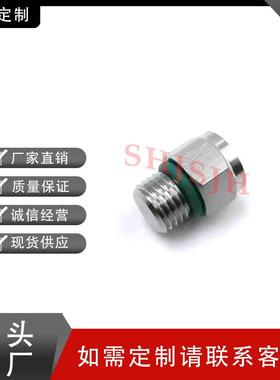 SJH厂家直销替代Swagelok16不钢S-12-PSTS六角锈外95直螺HST堵塞