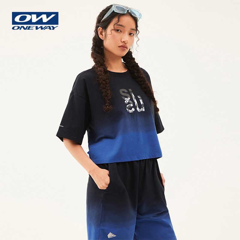 ONEWAY夏季女子潮流休闲短袖T恤