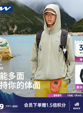 【ELAA小青松】ONEWAY2025秋冬新款男单风衣专业户外防水外套上衣