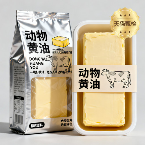 原味动物黄油奶酪牛排面包