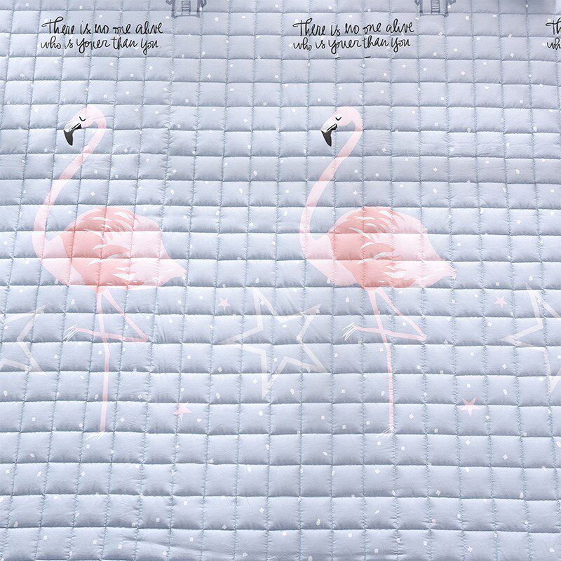 全棉儿童地垫 榻榻米可水洗折叠家用环保加厚床垫爬行垫游戏毯