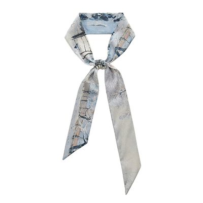 莫奈绑包包手柄丝巾飘带领巾腰带