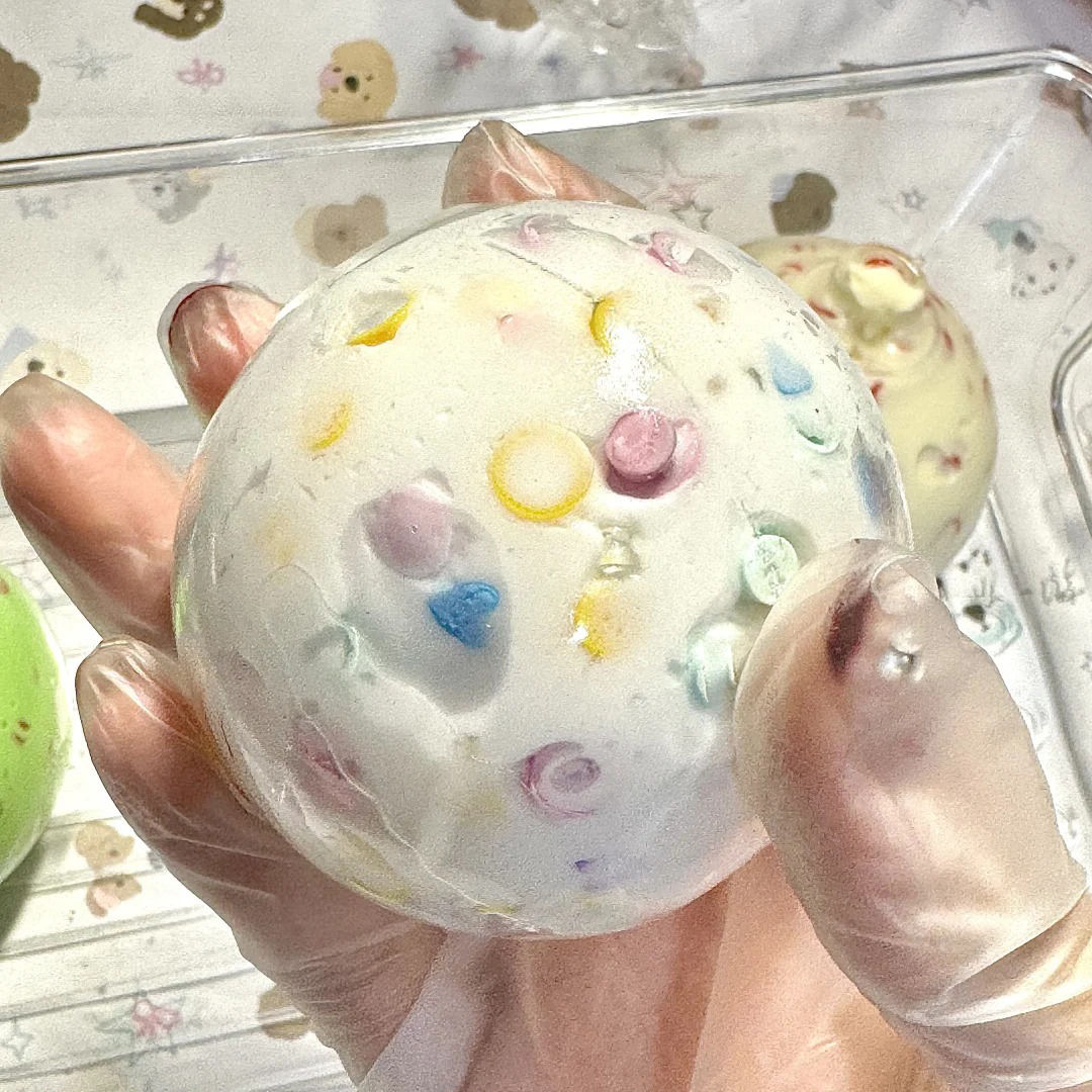 手做球捏捏乐捏乐网红爆款男生自己的玩具diy解压手作球材料包